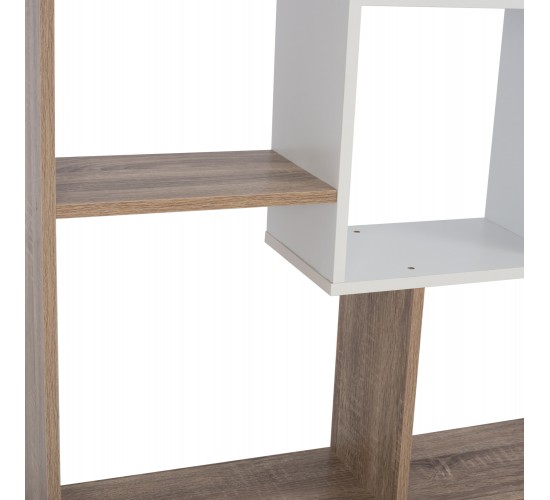 ΒΙΒΛΙΟΘΗΚΗ BRODY HM8771.01 136X22X136 ΛΕΥΚΟ
