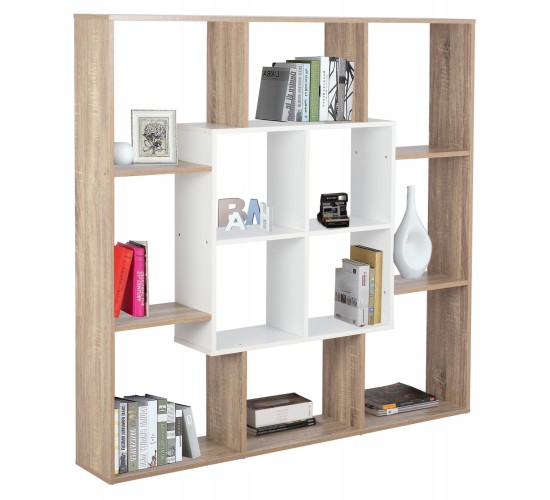 ΒΙΒΛΙΟΘΗΚΗ BRODY HM8771.01 136X22X136 ΛΕΥΚΟ