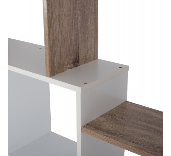 ΒΙΒΛΙΟΘΗΚΗ BRODY HM8771.01 136X22X136 ΛΕΥΚΟ