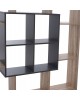 ΒΙΒΛΙΟΘΗΚΗ BRODY HM8771.02 136X22X136 ΓΚΡΙ
