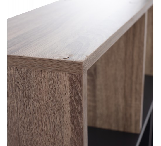 ΒΙΒΛΙΟΘΗΚΗ BRODY HM8771.02 136X22X136 ΓΚΡΙ