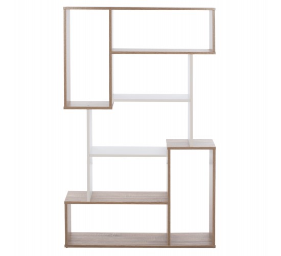 ΒΙΒΛΙΟΘΗΚΗ SHAY HM8768.01 85X22X140 ΛΕΥΚΟ