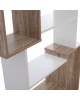 ΒΙΒΛΙΟΘΗΚΗ SHAY HM8768.01 85X22X140 ΛΕΥΚΟ