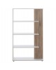 ΒΙΒΛΙΟΘΗΚΗ HARVEY HM8770 80X23X141 ΛΕΥΚΟ