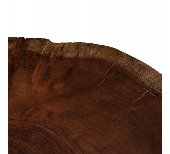 ΤΡΑΠΕΖΙ ΣΑΛΟΝΙΟΥ BRIGGS ΜΕ ΞΥΛΟ ΑΚΑΚΙΑΣ HM8776.11 80-87x50-83x40Yεκ.