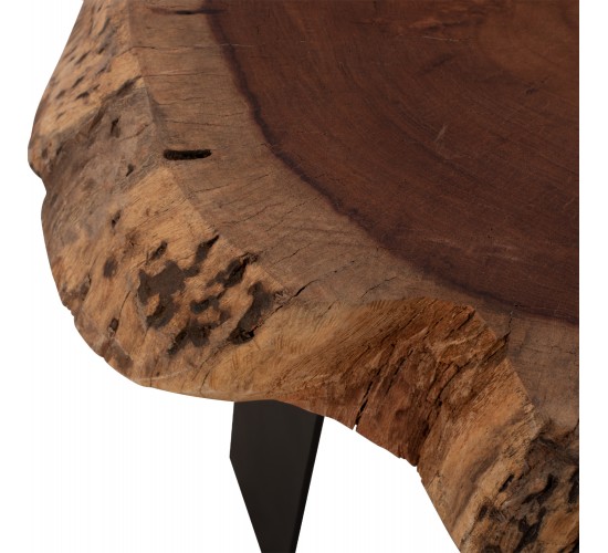 ΤΡΑΠΕΖΙ ΣΑΛΟΝΙΟΥ BRIGGS ΜΕ ΞΥΛΟ ΑΚΑΚΙΑΣ HM8776.11 80-87x50-83x40Yεκ.