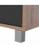 ΕΠΙΠΛΟ ΤΗΛΕΟΡΑΣΗΣ DANNA ΜΕΛΑΜΙΝΗΣ HM2202.04 SONAMA-ΓΚΡΙ 120x40x55 εκ.