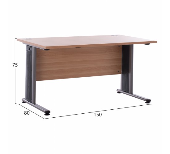ΓΡΑΦΕΙΟ ΕΠΑΓΓΕΛΜΑΤΙΚΟ VALDEN HM2045.01 ΟΞΙΑ 150X80X75
