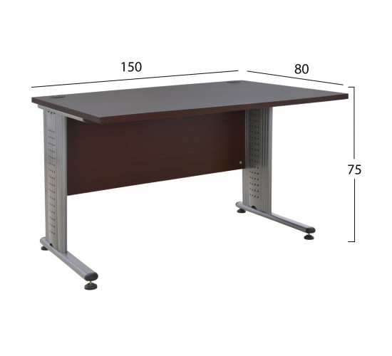 ΓΡΑΦΕΙΟ ΕΠΑΓΓΕΛΜΑΤΙΚΟ VALDEN HM2045.02 WENGE 150X80X75