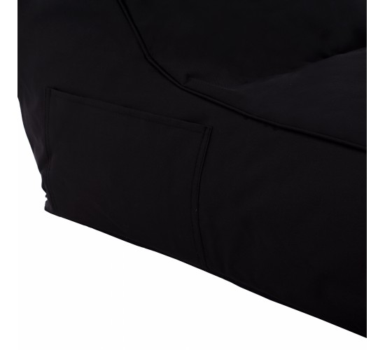 ΠΟΥΦ TANEA HM5807.04 ΜΑΥΡΟ ΜΕ UV PROTECTION 190x80x60Υ εκ.