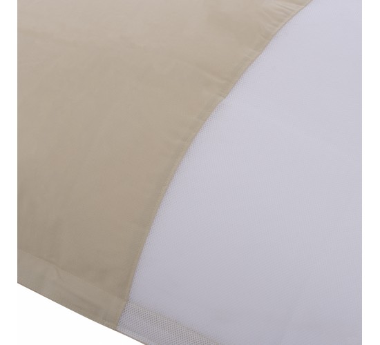 ΠΟΥΦ ANSHU HM5808.01 ΜΠΕΖ 140x180 εκ.