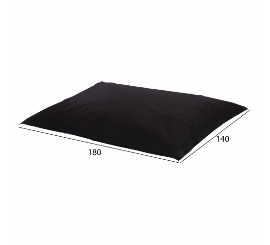 ΠΟΥΦ ANSHU HM5808.04 ΜΑΥΡΟ ΜΕ UV PROTECTION 140x180 εκ.