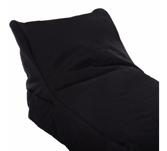 ΠΟΥΦ BLOOM ΑΔΙΑΒΡΟΧΟ HM5111.14 ΜΑΥΡΟ ΜΕ UV PROTECTION  106x70x61Υ εκ.