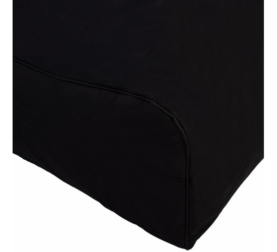 ΠΟΥΦ BLOOM ΑΔΙΑΒΡΟΧΟ HM5111.14 ΜΑΥΡΟ ΜΕ UV PROTECTION  106x70x61Υ εκ.