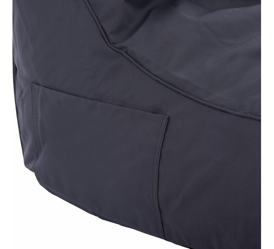ΠΟΥΦ ALOK HM5806.02 ΓΚΡΙ ΜΕ UV PROTECTION  140x70x60Υ εκ.