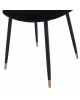 ΚΑΡΕΚΛΑ LUCILLE HM8552.04 ΑΠΟ ΒΕΛΟΥΔΟ ΜΑΥΡΟ ΜΕ ΜΕΤΑΛΛΙΚΟ ΣΚΕΛΕΤΟ 45X56X81Υ εκ.