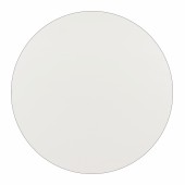 ΕΠΙΦΑΝΕΙΑ ΤΡΑΠΕΖΙΟΥ HPL HM5842.02 ΛΕΥΚΗ Φ69 εκ. ΠΑΧΟΥΣ 12mm.