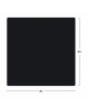ΕΠΙΦΑΝΕΙΑ ΤΡΑΠΕΖΙΟΥ HPL HM5839.01 ΜΑΥΡΗ 80x80 εκ. ΠΑΧΟΥΣ 12mm.