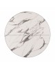 ΕΠΙΦΑΝΕΙΑ ΤΡΑΠΕΖΙΟΥ HPL HM5841.11 MARBLE WHITE-GREY Φ60 εκ. ΠΑΧΟΥΣ 12mm.
