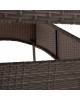 ΤΡΑΠΕΖΙ ΜΕΤΑΛΛΙΚΟ MINSK RATTAN ΓΚΡΙ HM5507.01 150x90x75Υ εκ.