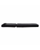 ΜΑΞΙΛΑΡΙ ΞΑΠΛΩΣΤΡΑΣ TEXTILENE 600gr/m2 2X1 SIFNOΜΑΥΡΟ HM11237.05T 194x70x11 εκ.