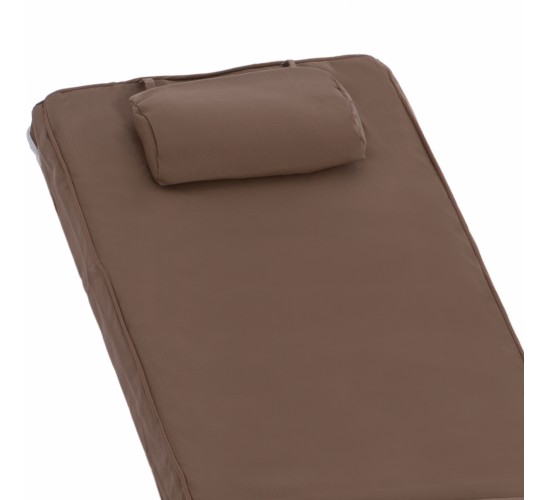 ΜΑΞΙΛΑΡΙ ΞΑΠΛΩΣΤΡΑΣ TEXTILENE 600gr SIFNOS ΜΟΚΑ HM11236.04T 196(117 1 78)x58x9εκ.