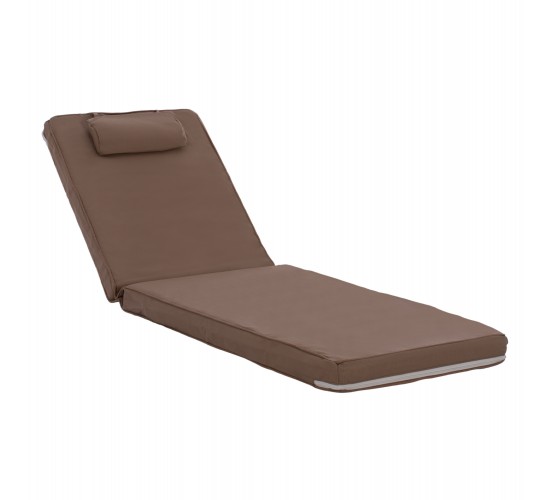 ΜΑΞΙΛΑΡΙ ΞΑΠΛΩΣΤΡΑΣ TEXTILENE 600gr SIFNOS ΜΟΚΑ HM11236.04T 196(117 1 78)x58x9εκ.