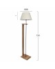 ΦΩΤΙΣΤΙΚΟ ΔΑΠΕΔΟΥ MDF ΚΑΡΥΔΙ ΜΕ ΕΚΡΟΥ HM7609.01 Φ38x150 εκ.