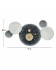 ΔΙΑΚΟΣΜΗΤΙΚΟ ΤΟΙΧΟΥ ΜΕΤΑΛΛΙΚΟ HM7551 91x5x49.5Υ