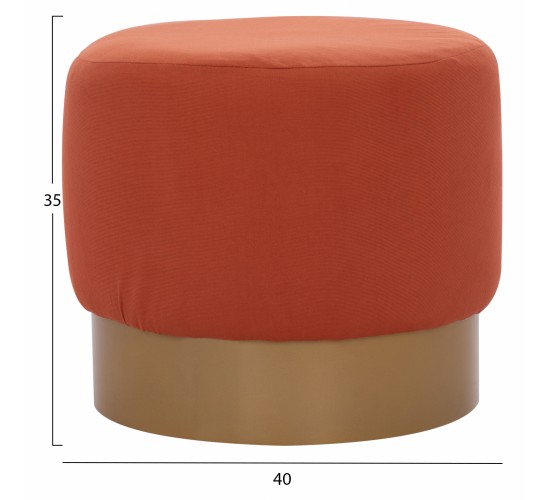 ΣΚΑΜΠΟ VINDE HM9260.02 ΚΟΡΑΛΙ ΜΕ ΧΡΥΣΗ ΒΑΣΗ Φ40x35 εκ.