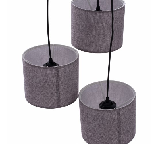 ΦΩΤΙΣΤΙΚΟ ΟΡΟΦΗΣ HM7622.13 ΓΚΡΙ 15x15x80cm