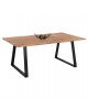 ΤΡΑΠΕΖΙ ΤΡΑΠΕΖΑΡΙΑΣ SOFIA SLIM HM8501.11 ΑΠΟ ΜΑΣΙΦ ΞΥΛΟ ΑΚΑΚΙΑΣ 200x100x77Υ εκ.