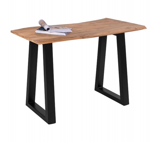 ΤΡΑΠΕΖΙ ΚΟΝΣΟΛΑ SOFIA SLIM HM8744.11 ΜΑΣΙΦ ΞΥΛΟ ΑΚΑΚΙΑΣ ΦΥΣΙΚΟ 120x53x96Υ εκ.