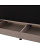 ΚΑΝΑΠΕΣ ΚΡΕΒΑΤΙ ANDRI ΤΡΙΘΕΣΙΟΣ ΜΠΕΖ HM3239.04 180x83x74Υ εκ. 3θέσιος