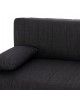 ΚΑΝΑΠΕΣ ΚΡΕΒΑΤΙ ΤΡΙΘΕΣΙΟΣ ΓΚΡΙ HM3239.03 180x72x77 εκ. 3θέσιος