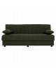 ΚΑΝΑΠΕΣ ΚΡΕΒΑΤΙ ANDRI ΤΡΙΘΕΣΙΟΣ DARK OLIVE HM3239.05 180x72x77 εκ. 3θέσιος