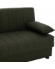 ΚΑΝΑΠΕΣ ΚΡΕΒΑΤΙ ANDRI ΤΡΙΘΕΣΙΟΣ DARK OLIVE HM3239.05 180x72x77 εκ. 3θέσιος
