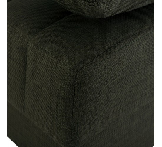 ΚΑΝΑΠΕΣ ΚΡΕΒΑΤΙ ANDRI ΤΡΙΘΕΣΙΟΣ DARK OLIVE HM3239.05 180x72x77 εκ. 3θέσιος