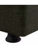 ΚΑΝΑΠΕΣ ΚΡΕΒΑΤΙ ANDRI ΤΡΙΘΕΣΙΟΣ DARK OLIVE HM3239.05 180x72x77 εκ. 3θέσιος