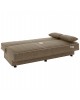 ΚΑΝΑΠΕΣ ΚΡΕΒΑΤΙ ANDRI ΤΡΙΘΕΣΙΟΣ ΚΑΦΕ HM3239.02 180x72x77Υ εκ. 3θέσιος
