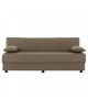 ΚΑΝΑΠΕΣ ΚΡΕΒΑΤΙ ANDRI ΤΡΙΘΕΣΙΟΣ ΚΑΦΕ HM3239.02 180x72x77Υ εκ. 3θέσιος