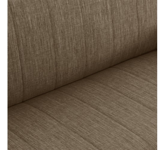 ΚΑΝΑΠΕΣ ΚΡΕΒΑΤΙ ANDRI ΤΡΙΘΕΣΙΟΣ ΚΑΦΕ HM3239.02 180x72x77Υ εκ. 3θέσιος