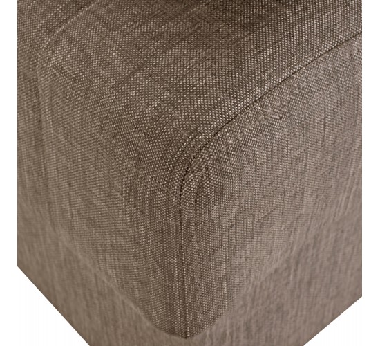 ΚΑΝΑΠΕΣ ΚΡΕΒΑΤΙ ANDRI ΤΡΙΘΕΣΙΟΣ ΚΑΦΕ HM3239.02 180x72x77Υ εκ. 3θέσιος