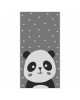 ΠΑΙΔΙΚΟ ΧΑΛΙ ΜΕ ΚΡΟΣΙΑ ΣΕΙΡΑ KIDDER HM7678.14 PANDA ΓΚΡΙ 80Χ150 εκ.