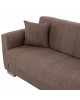 ΚΑΝΑΠΕΣ ΚΡΕΒΑΤΙ POLYA ΔΙΘΕΣΙΟΣ ΚΑΦΕ HM3241.02 153x87x77 εκ. 2θέσιος
