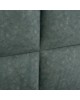 ΚΡΕΒΑΤΙ MILO ΑΠΟ ΠΡΑΣΙΝΟ ΥΦΑΣΜΑ τύπου NUBUCK HM652.27 ΓΙΑ ΣΤΡΩΜΑ 90x200 εκ. Μονό