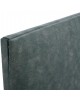 ΚΡΕΒΑΤΙ MILO ΑΠΟ ΠΡΑΣΙΝΟ ΥΦΑΣΜΑ τύπου NUBUCK HM652.27 ΓΙΑ ΣΤΡΩΜΑ 90x200 εκ. Μονό