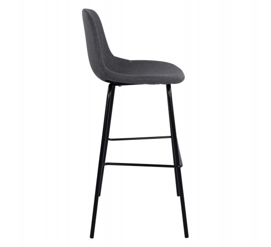 ΣΚΑΜΠΟ VINCENT HM9298.10 ΜΕΣΑΙΟΥ ΥΨΟΥΣ ΓΚΡΙ  ΜΕ ΜΕΤΑΛΛΙΚΑ ΠΟΔΙΑ 47x51x96 εκ.