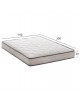 ΣΤΡΩΜΑ DREAMTOPIA ΣΕΙΡΑ ATLAS HM654.160 BONNELL SPRING 160x200x20Y εκ. Υπέρδιπλο