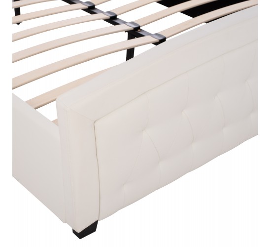 ΚΡΕΒΑΤΙ ODELIA ΜΕ PU HM550.11 150x200 εκ. Διπλό